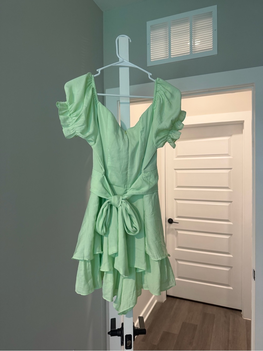 American Threads Spring Green Romper